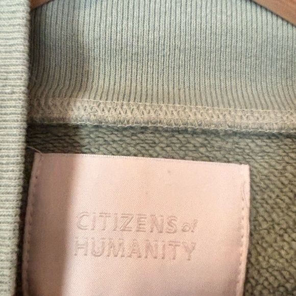 Citizens of Humanity-Melia Mock Neck Sweatshirt - Picture 3 of 7